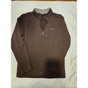 Columbia Men's Terpin Point II Quarter-Zip Pullover Sweater Size Large